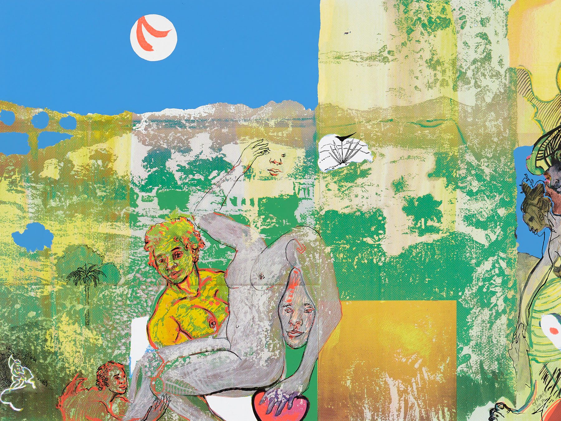 Mercurio y venus I, Carlos Franco