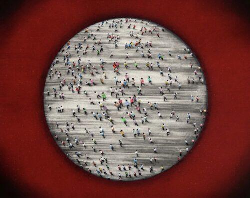 Glicée Juan Genovés