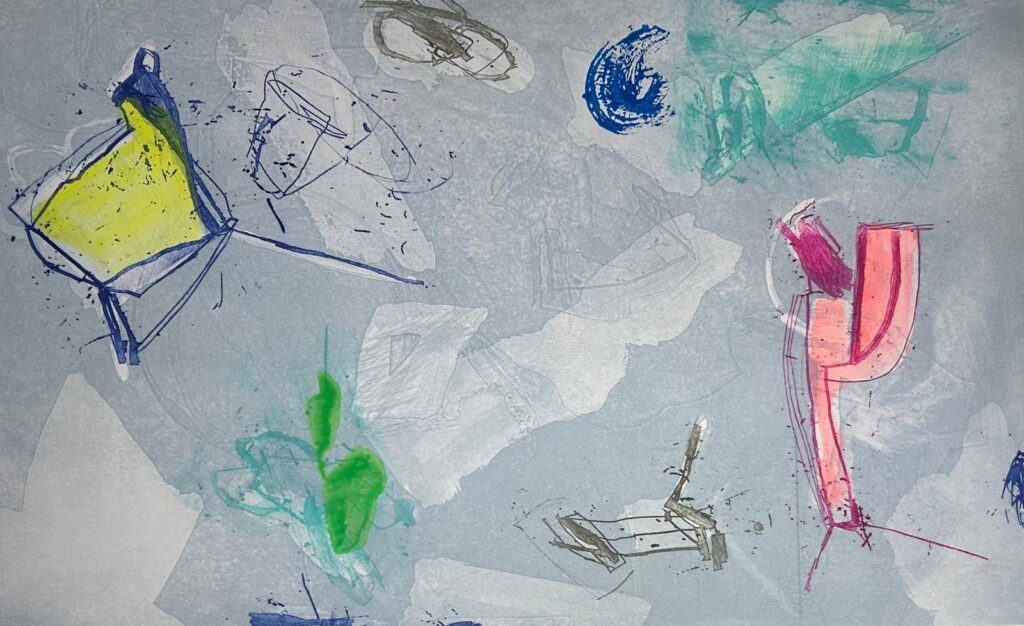 Yellow blue Joaquín Capa