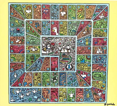 Juego de la oca, Gonhdo