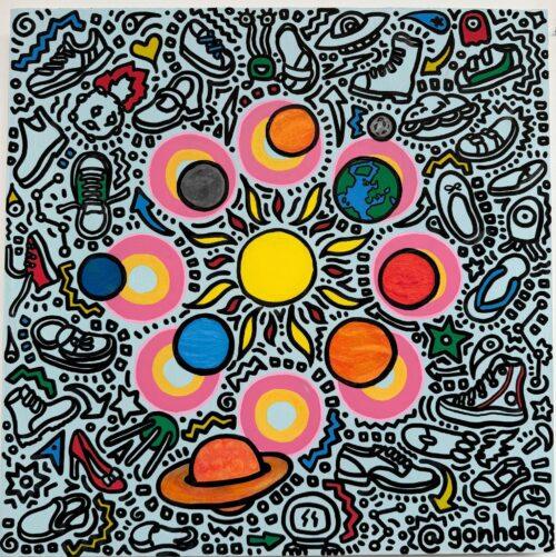 Zapatilla por detrás, Gonhdo