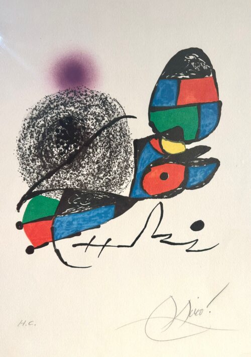 Fundacio Joan Miró. Obertura, Joan Miró.