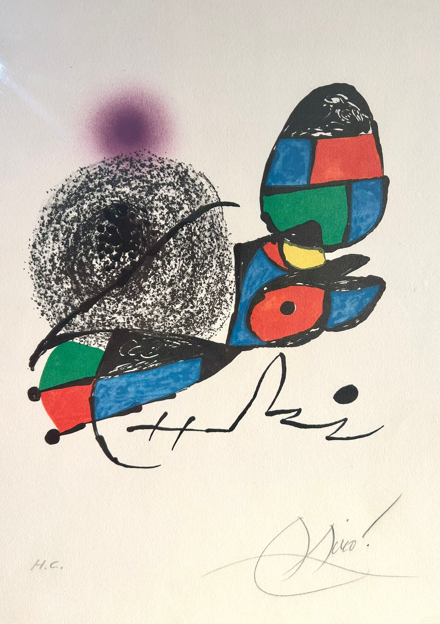 Fundacio Joan Miró. Obertura, Joan Miró.