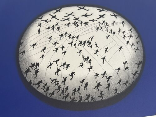 Personas y aviones, Juan Genovés