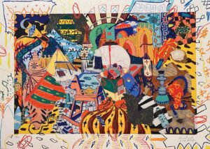 Sonhos mascarados de pesadelos amados, Ana Malta. 10/50