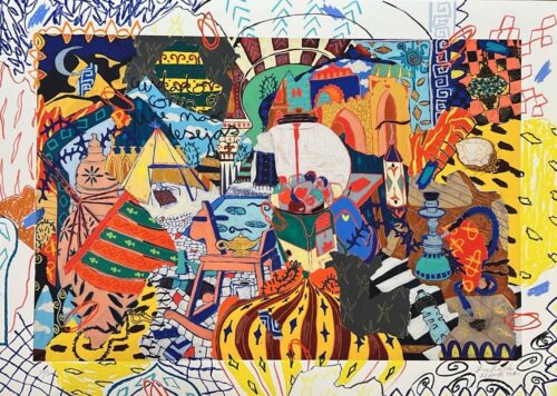 Sonhos mascarados de pesadelos amados, Ana Malta. 25/50