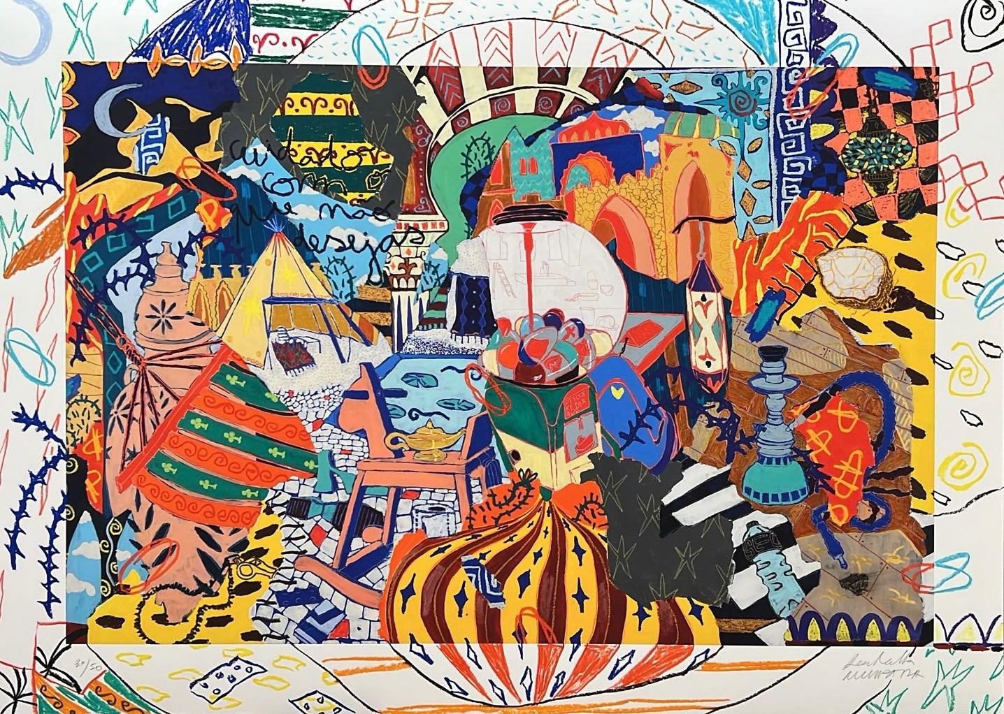 Sonhos mascarados de pesadelos amados, Ana Malta. 30/50