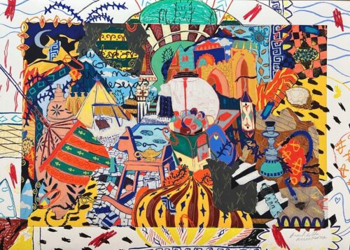 Sonhos mascarados de pesadelos amados, Ana Malta. 40/50