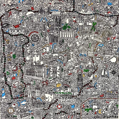 IBERIA obra gráfica, Gonhdo