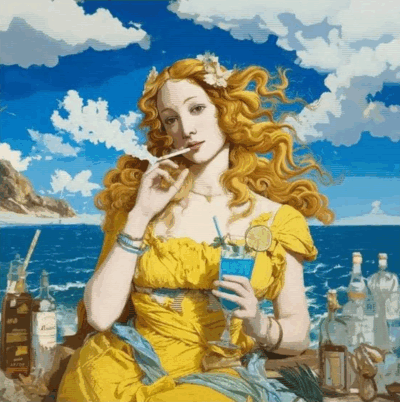 Simonetta’s day off, Alea Pinar du Pre