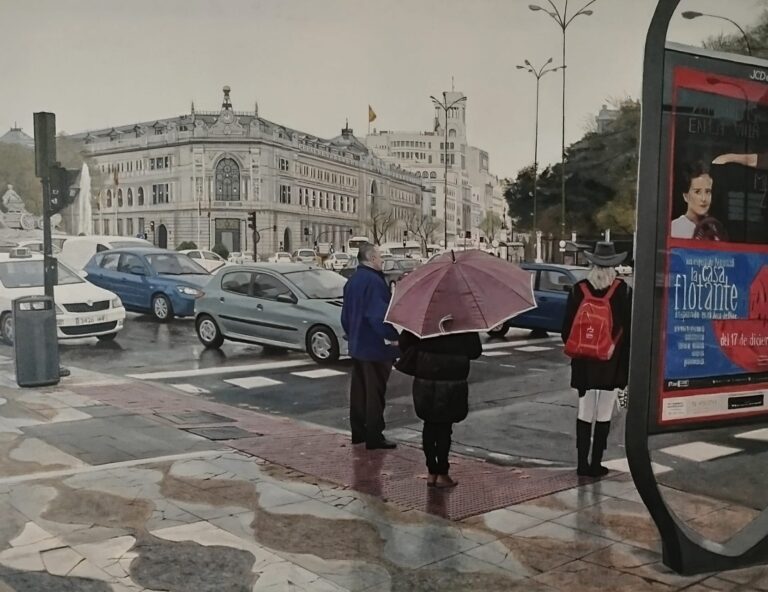 Esperando en el semáforo, Borja Isbert