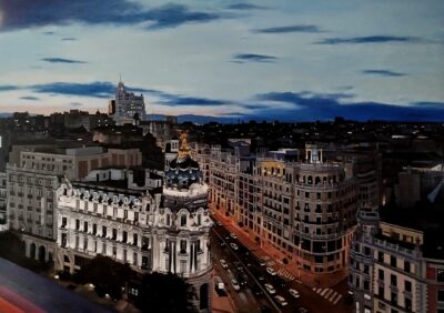 Madrid desde el círculo de Bellas Artes, Borja Isbert