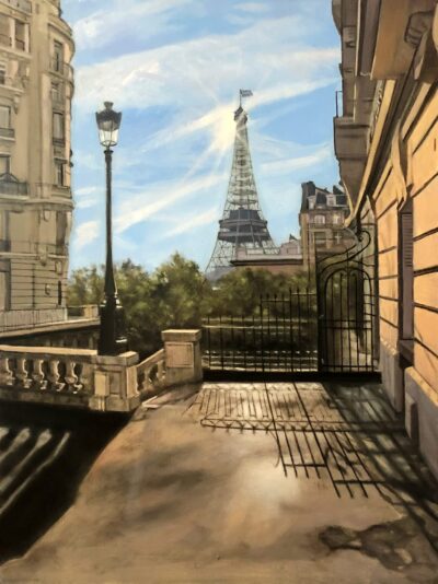 Vista de París, Borja Isbert