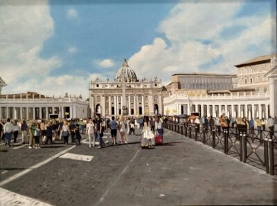 Visita al Vaticano, Borja Isbert