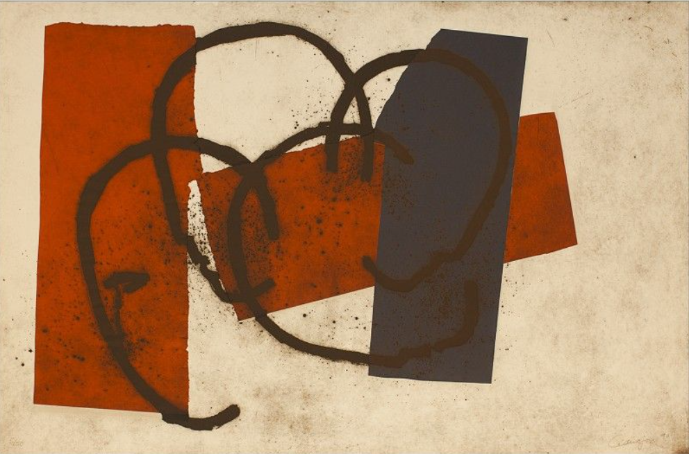 Serie constructivista N 3-90, Rafael Canogar