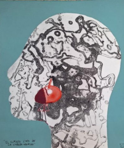 El curioso caso de la cabeza-mancha, Moisés Yagües