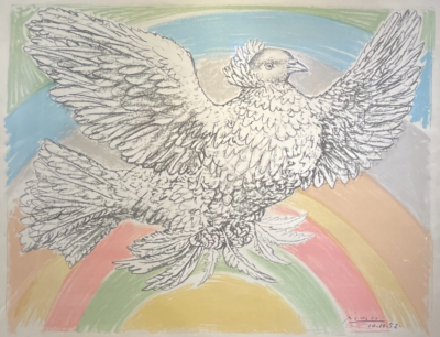 Colombe volant (a l´arc - en ciel), 1952