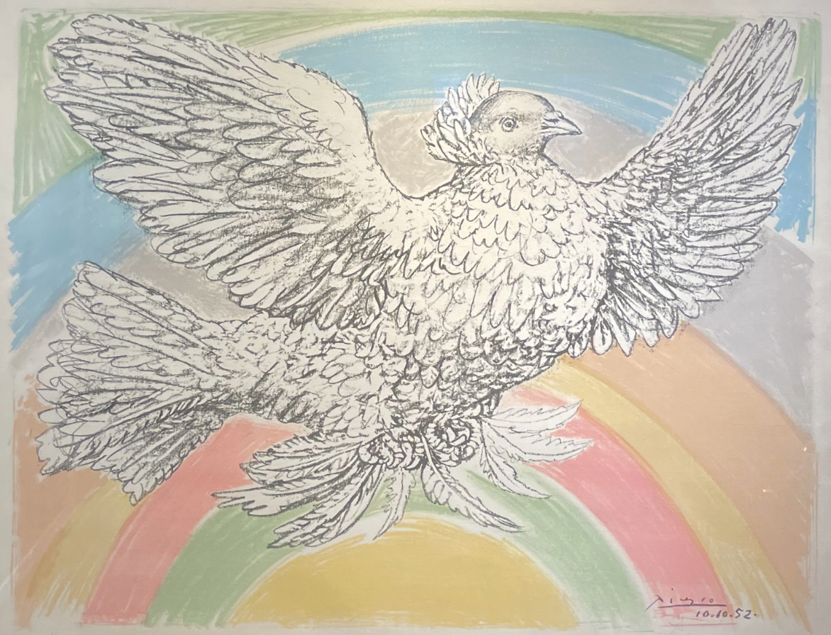 Colombe volant (a l´arc - en ciel), 1952