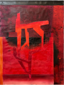 Interior Rojo IV, Ángel Haro