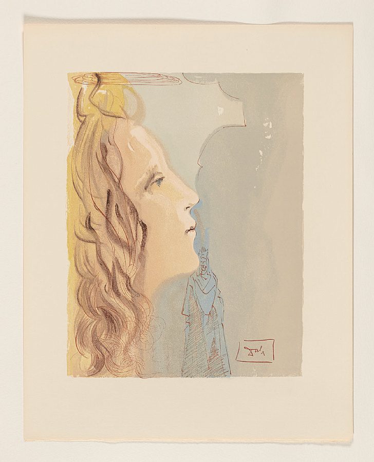 La Divina comedia, Paraíso canto 08, Salvador Dalí