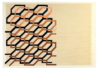 Sin título, Soledad Sevilla. Dibujo original.