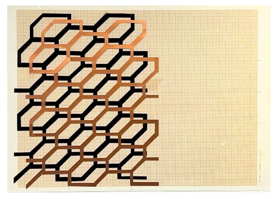 Sin título, Soledad Sevilla. Dibujo original.