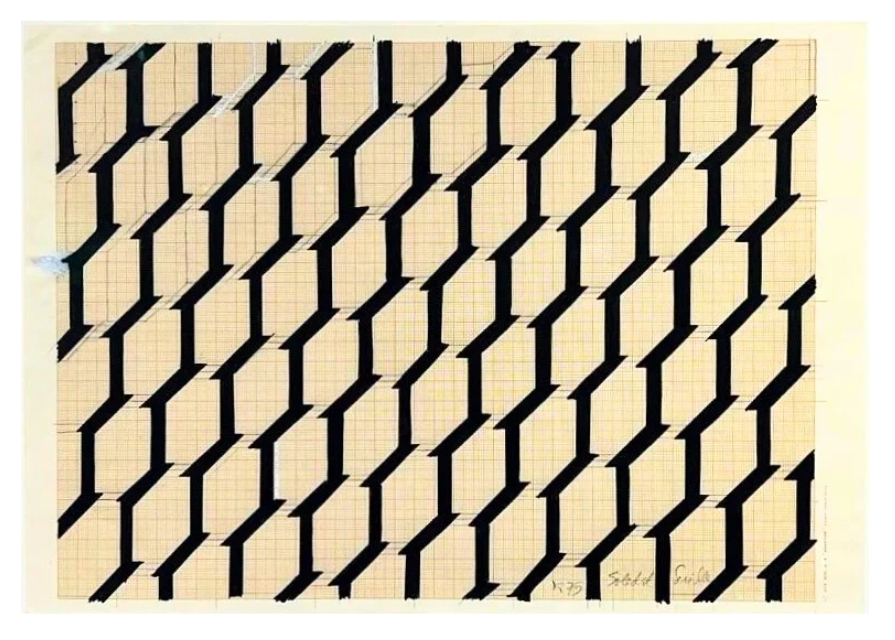 Sin título, Soledad Sevilla. Dibujo original. #5