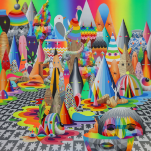 Bodegón infinito, Okuda San Miguel