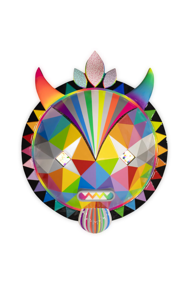 African Digital Mask, Okuda San Miguel