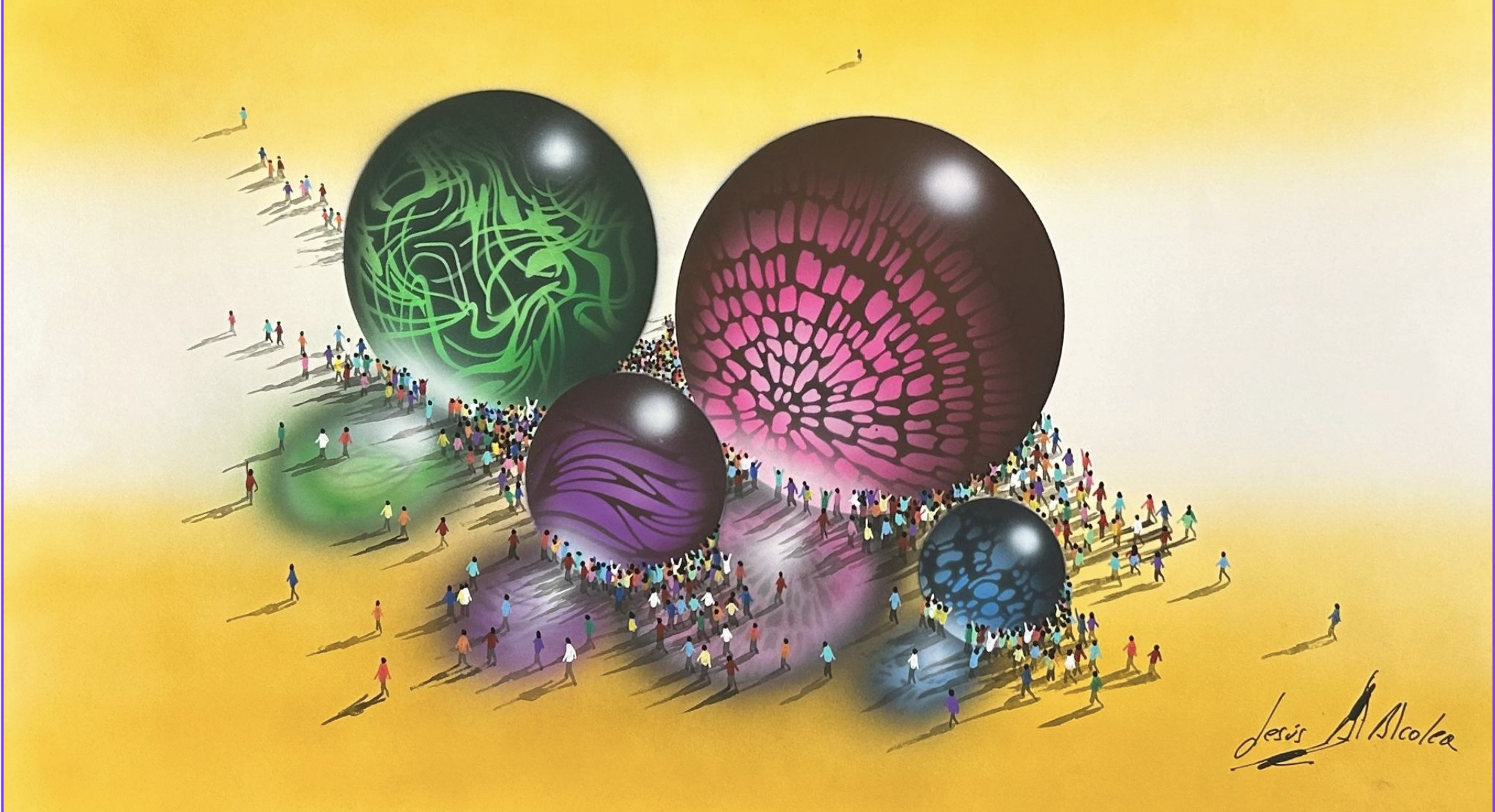 Serie los buenos deseos, Jesús Alcolea