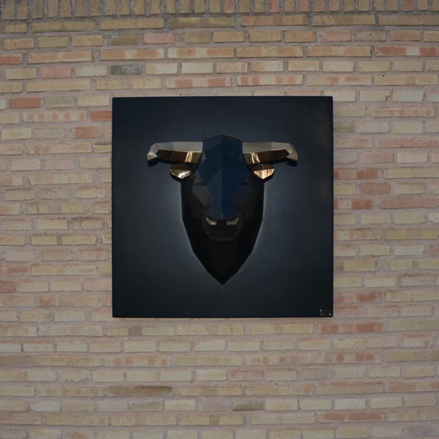 Bull canvas, Anyel Martínez