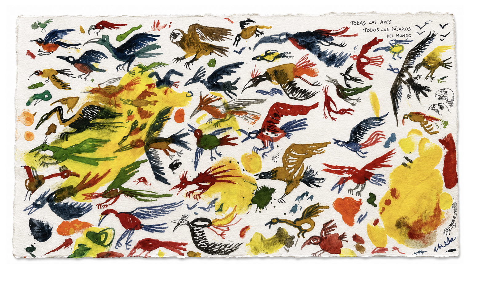Todas las aves del mundo, Arturo Garrido