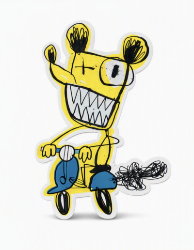 Vespa Mouse Amarillo, Jose palacios