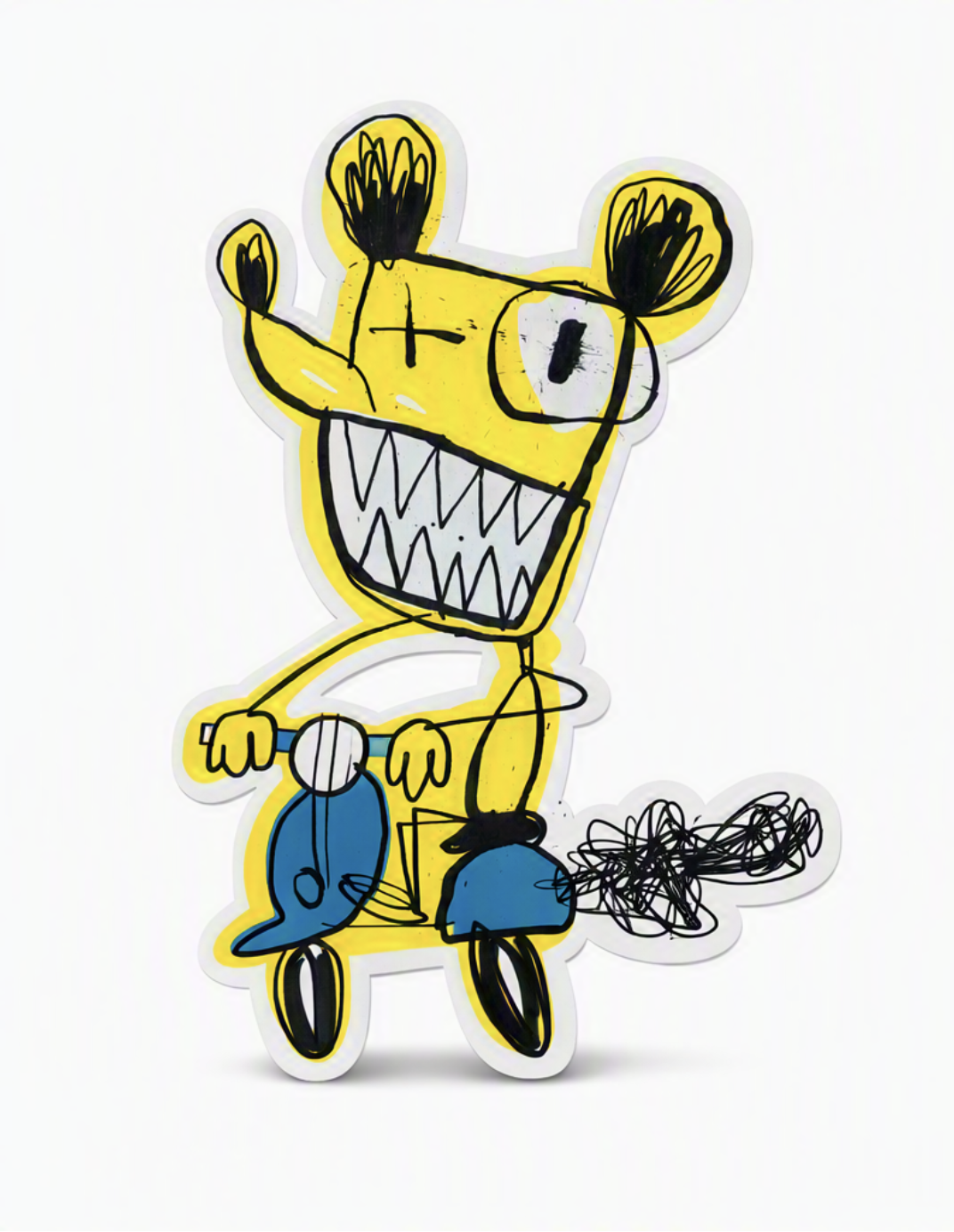 Vespa Mouse Amarillo, Jose palacios