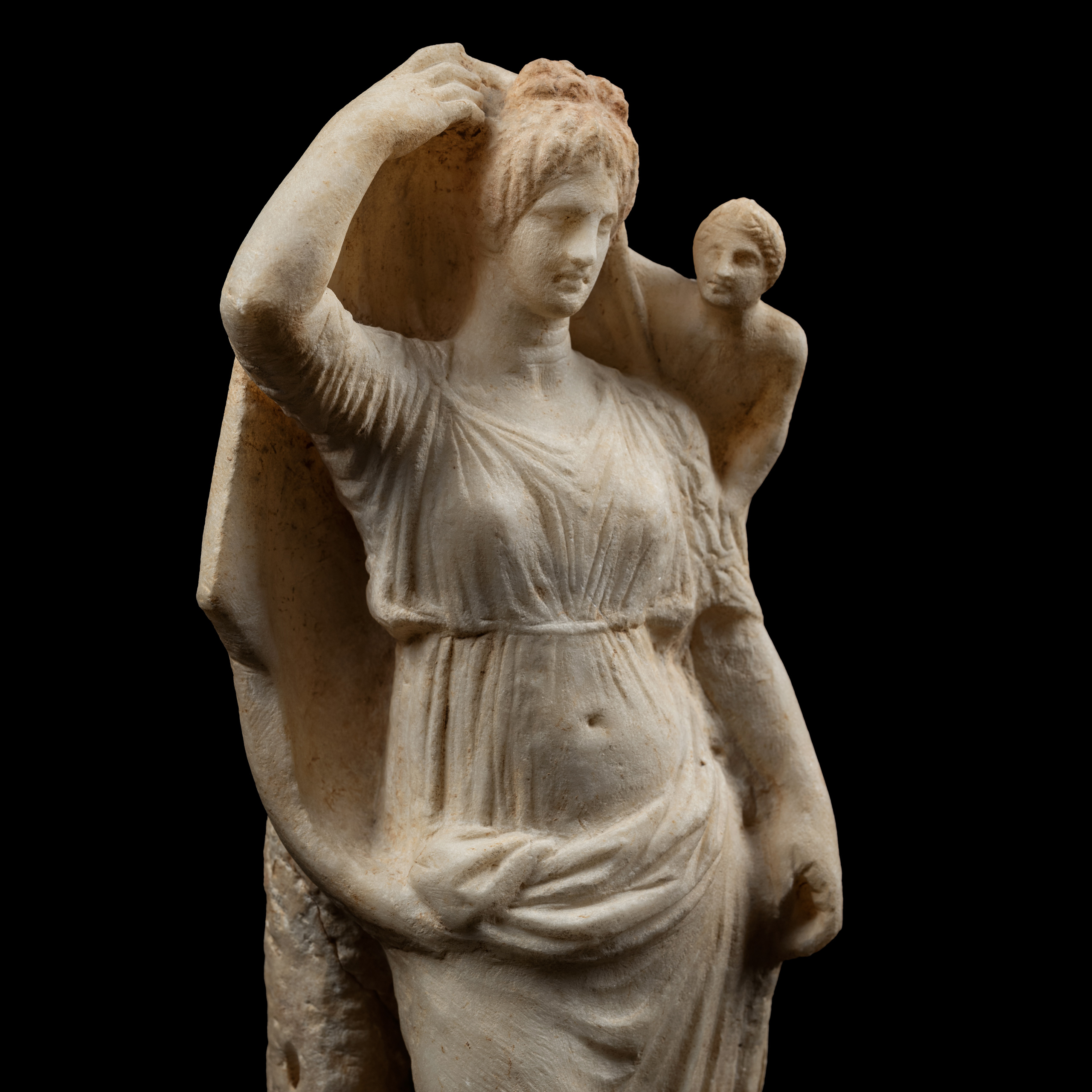 Grupo escultórico de la diosa Afrodita y su hijo Eros, Grecia - Imagen 4