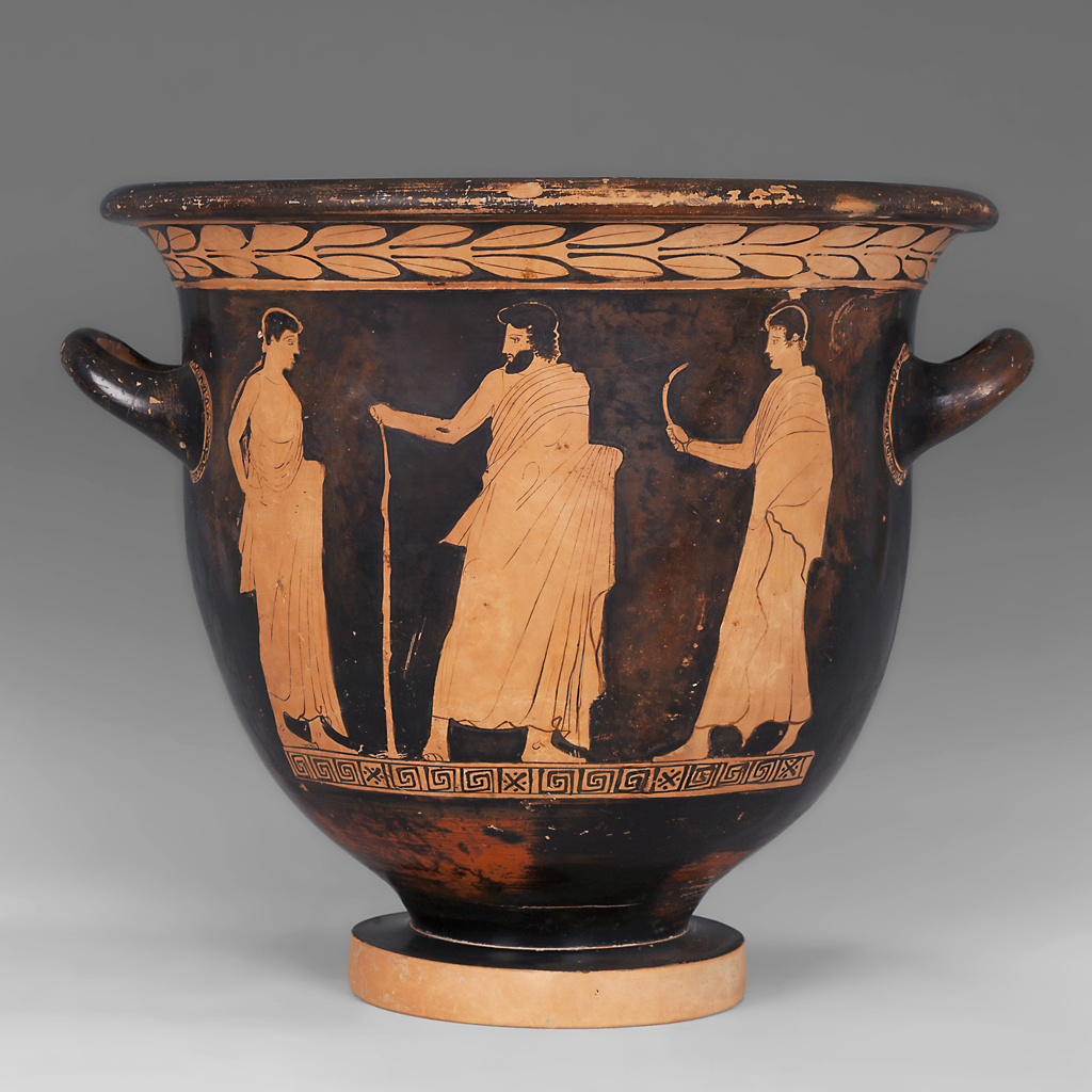 Crátera de los Guerreros, Griega - Imagen 10