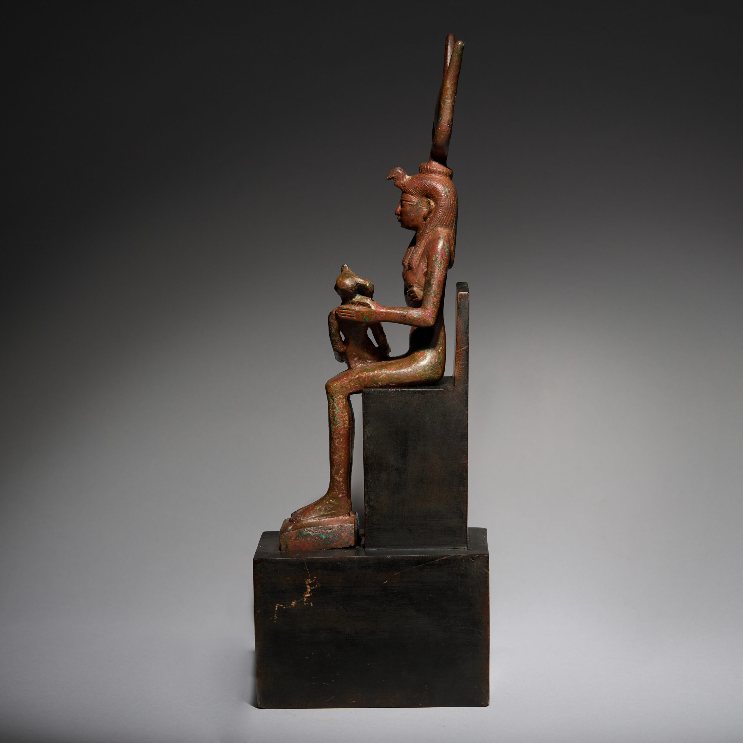 Diosa Isis amamantando a Harpócrates, Antiguo Egipto - Imagen 13