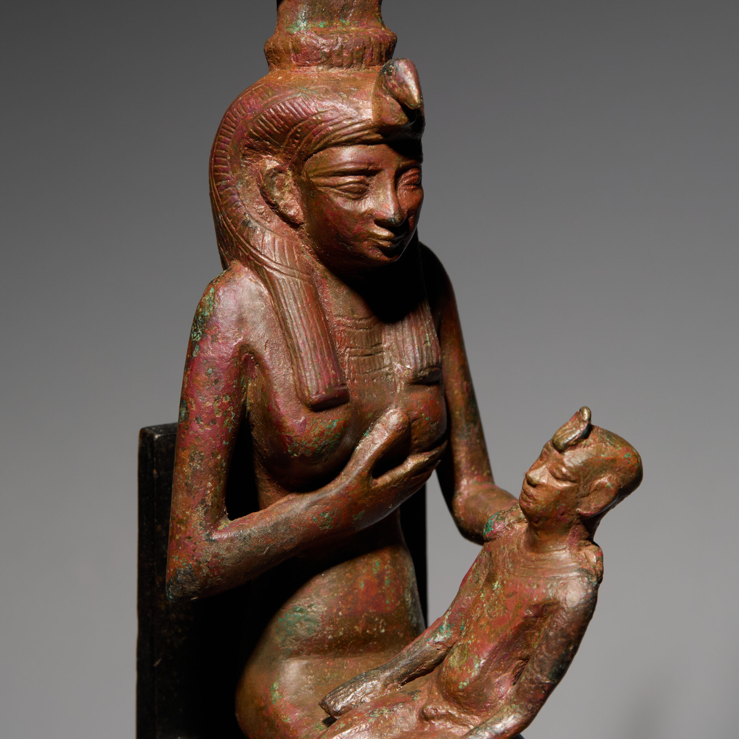 Diosa Isis amamantando a Harpócrates, Antiguo Egipto - Imagen 6