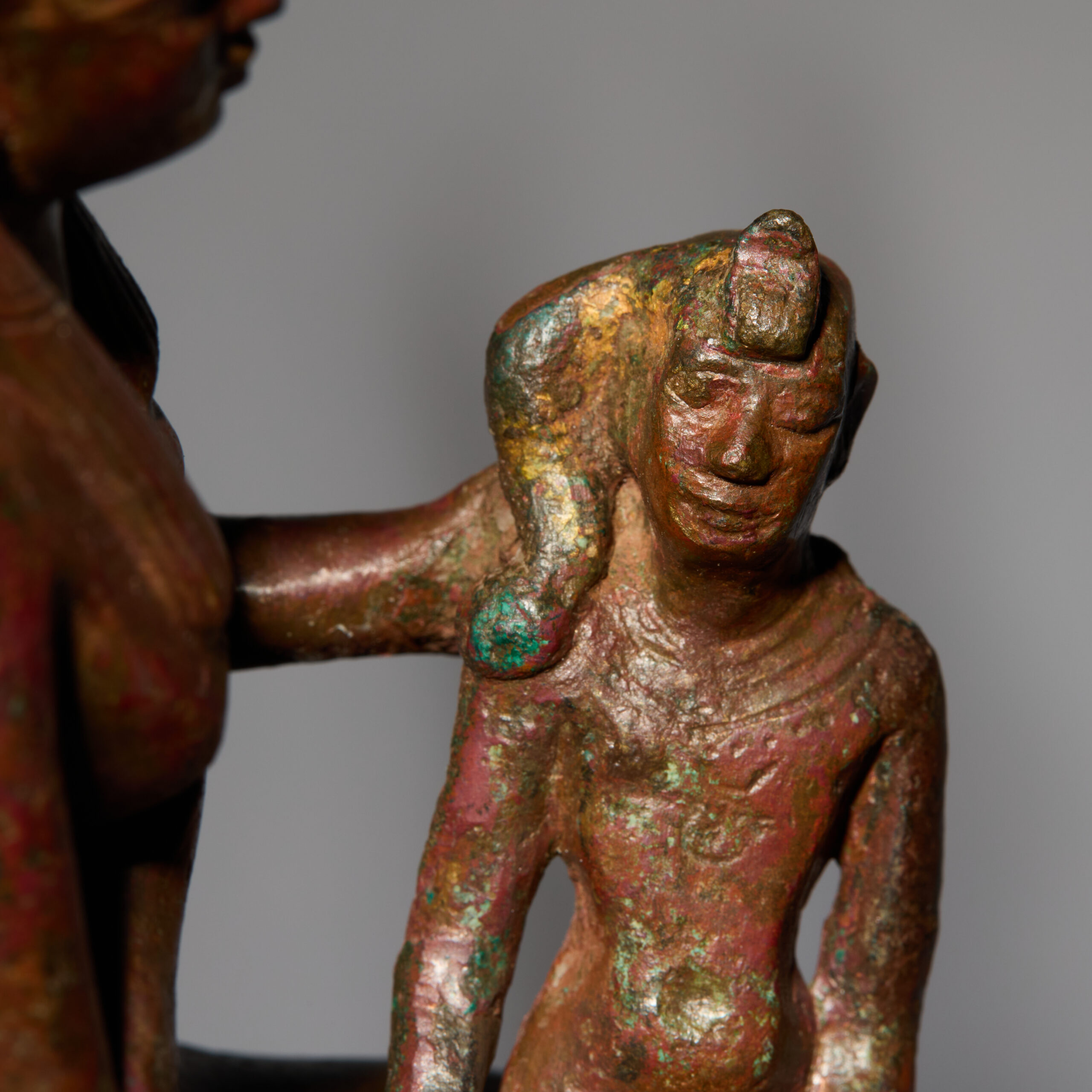 Diosa Isis amamantando a Harpócrates, Antiguo Egipto - Imagen 3