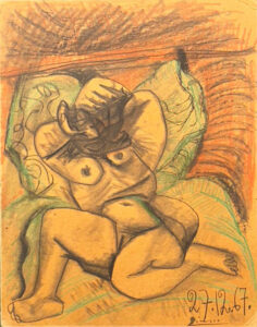 Nú Couche, Picasso