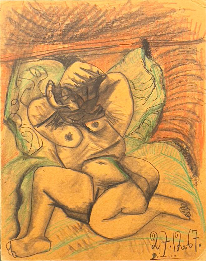 Nú Couche, Picasso