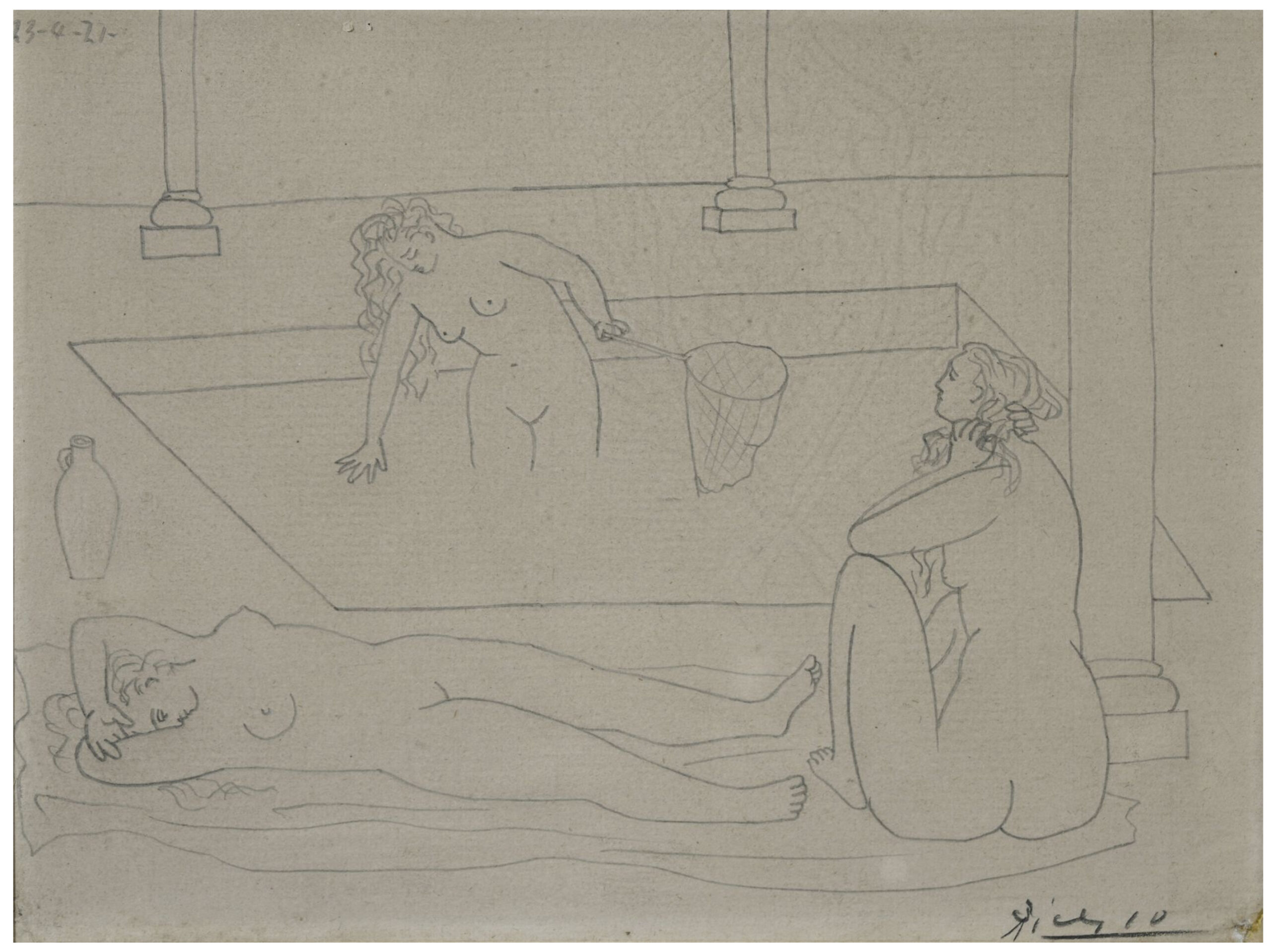 Baigneuses, Picasso