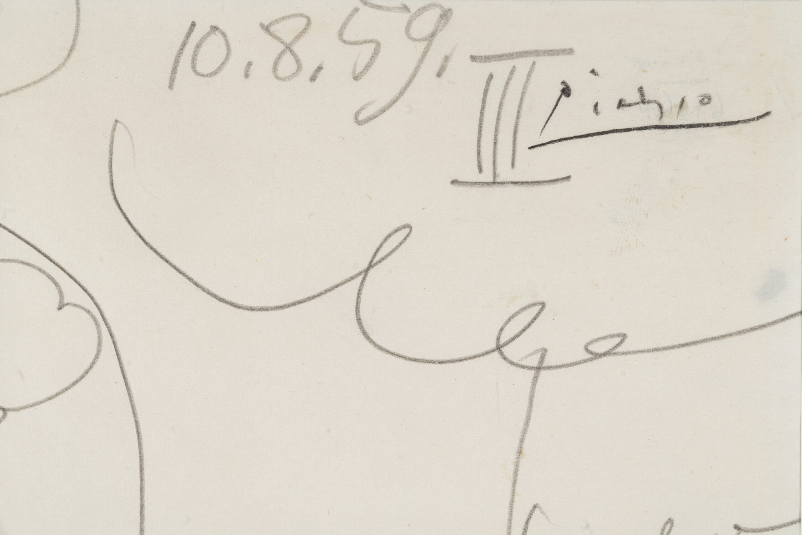 Estudio para la Suite Déjeuners III, Picasso - Imagen 6