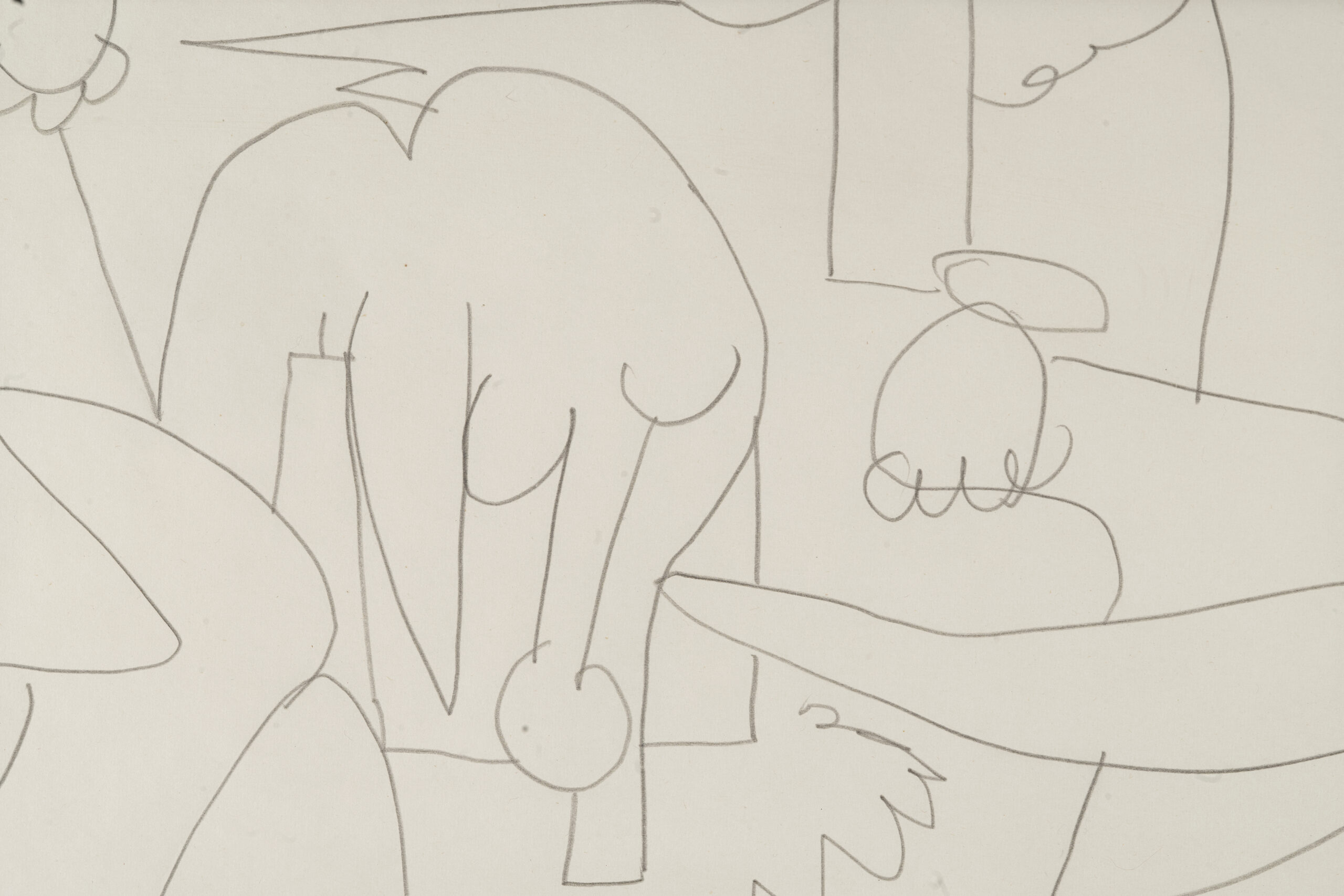 Estudio para la Suite Déjeuners III, Picasso - Imagen 5