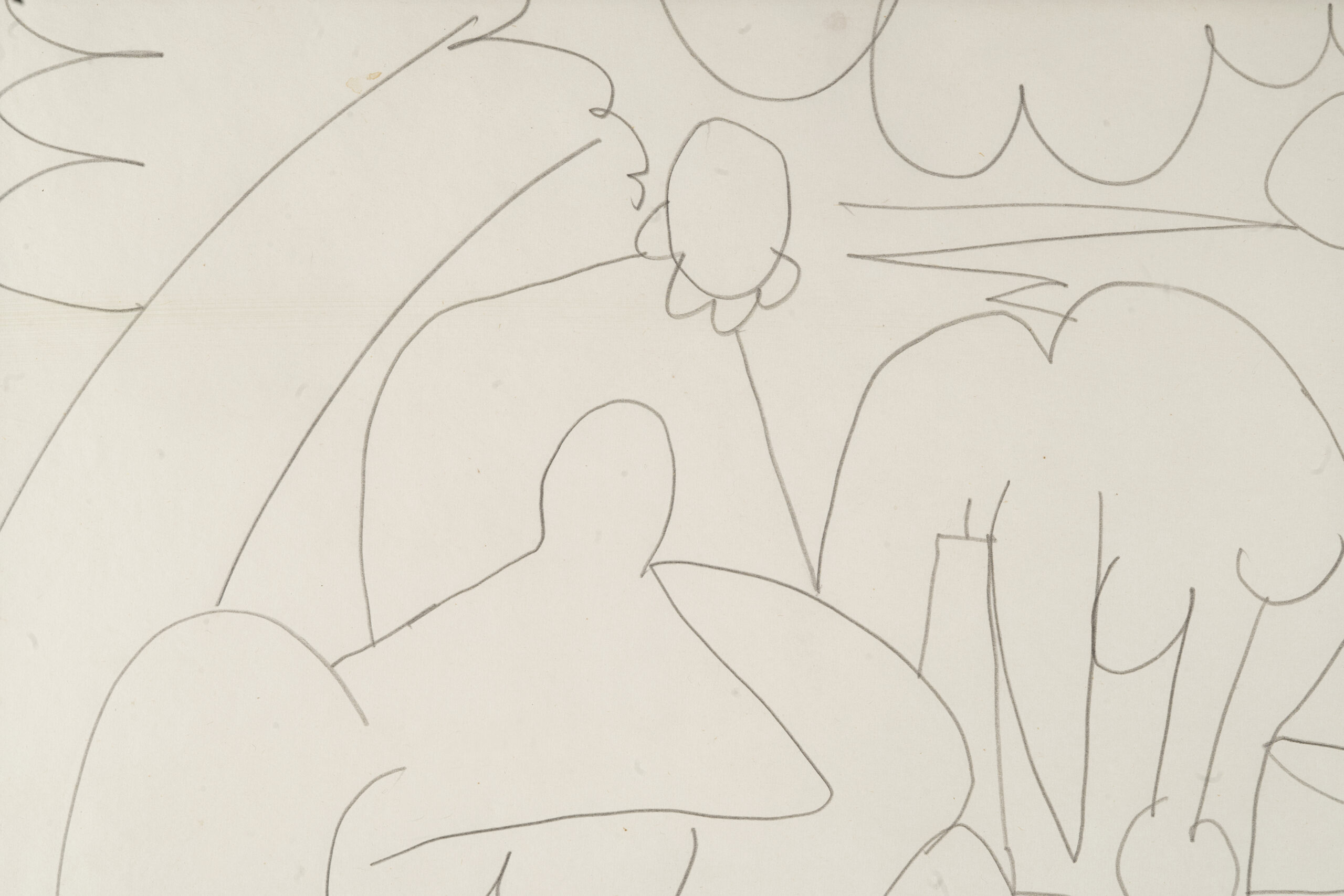 Estudio para la Suite Déjeuners III, Picasso - Imagen 4