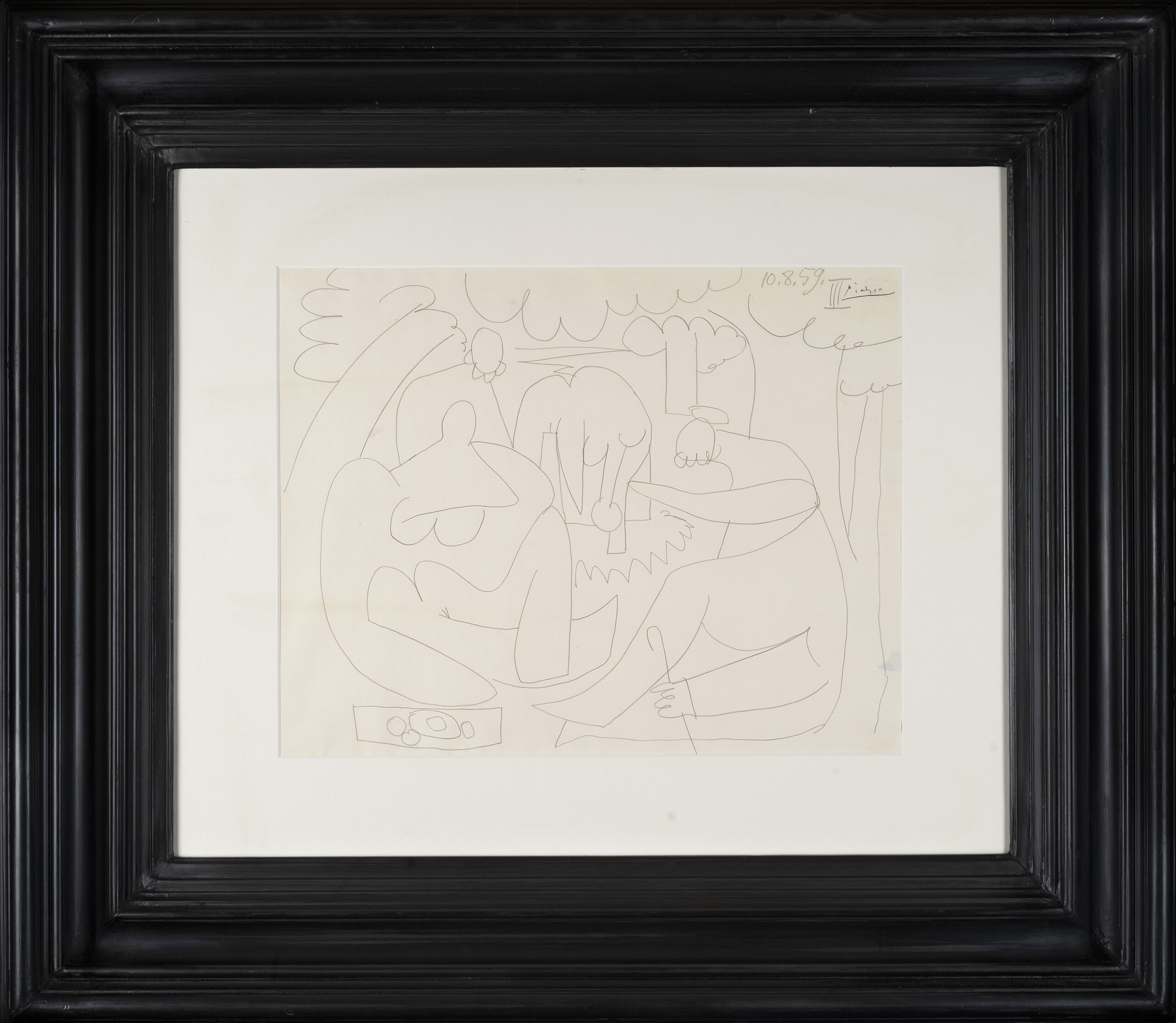 Estudio para la Suite Déjeuners III, Picasso - Imagen 2