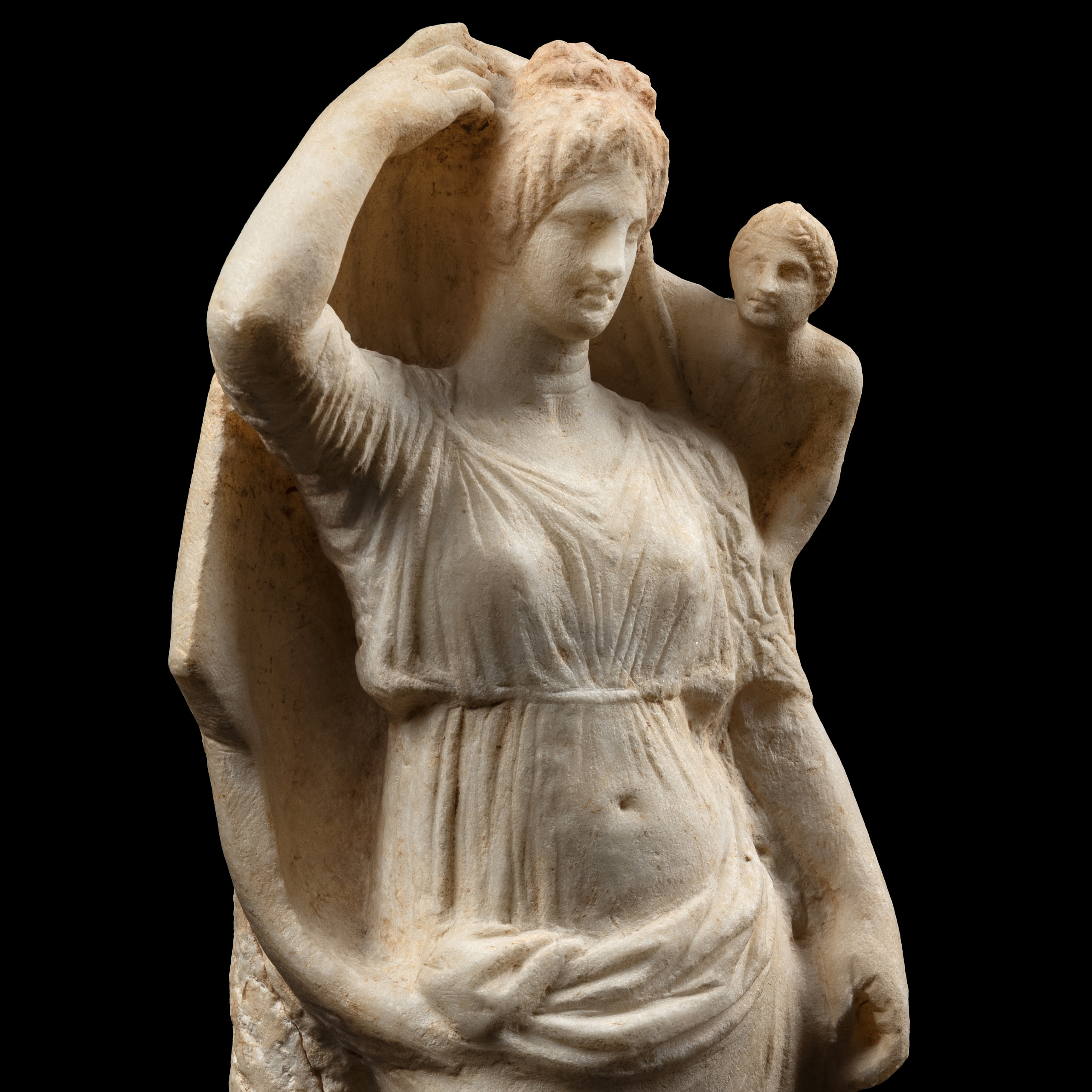 Grupo escultórico de la diosa Afrodita y su hijo Eros, Grecia - Imagen 7