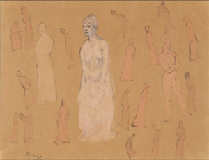 Études de personnages, Picasso
