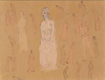 Études de personnages, Picasso