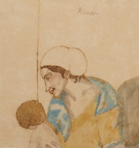 Mère et fil (Évocation d’Horta d’Ebre), Picasso